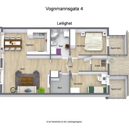 Apartamento Center Horten